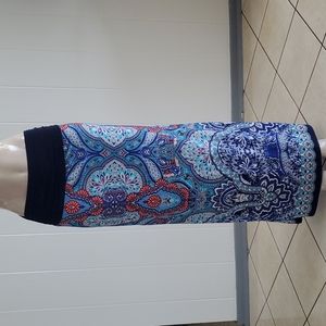 APT.9 Womens Multi-colored Full Skirt Size Small